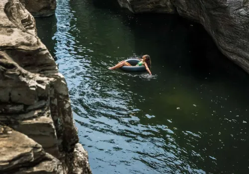 Rafting Tubing at Cajones de Chame
