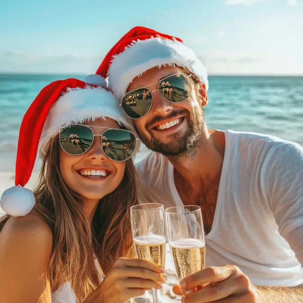 Cena Navideña Frente al Mar