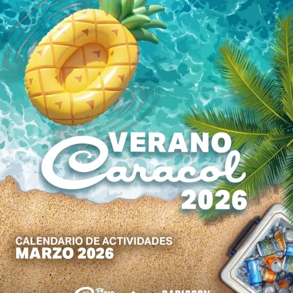 Line-Up Marzo – Música en Vivo & Actividades en Playa Caracol