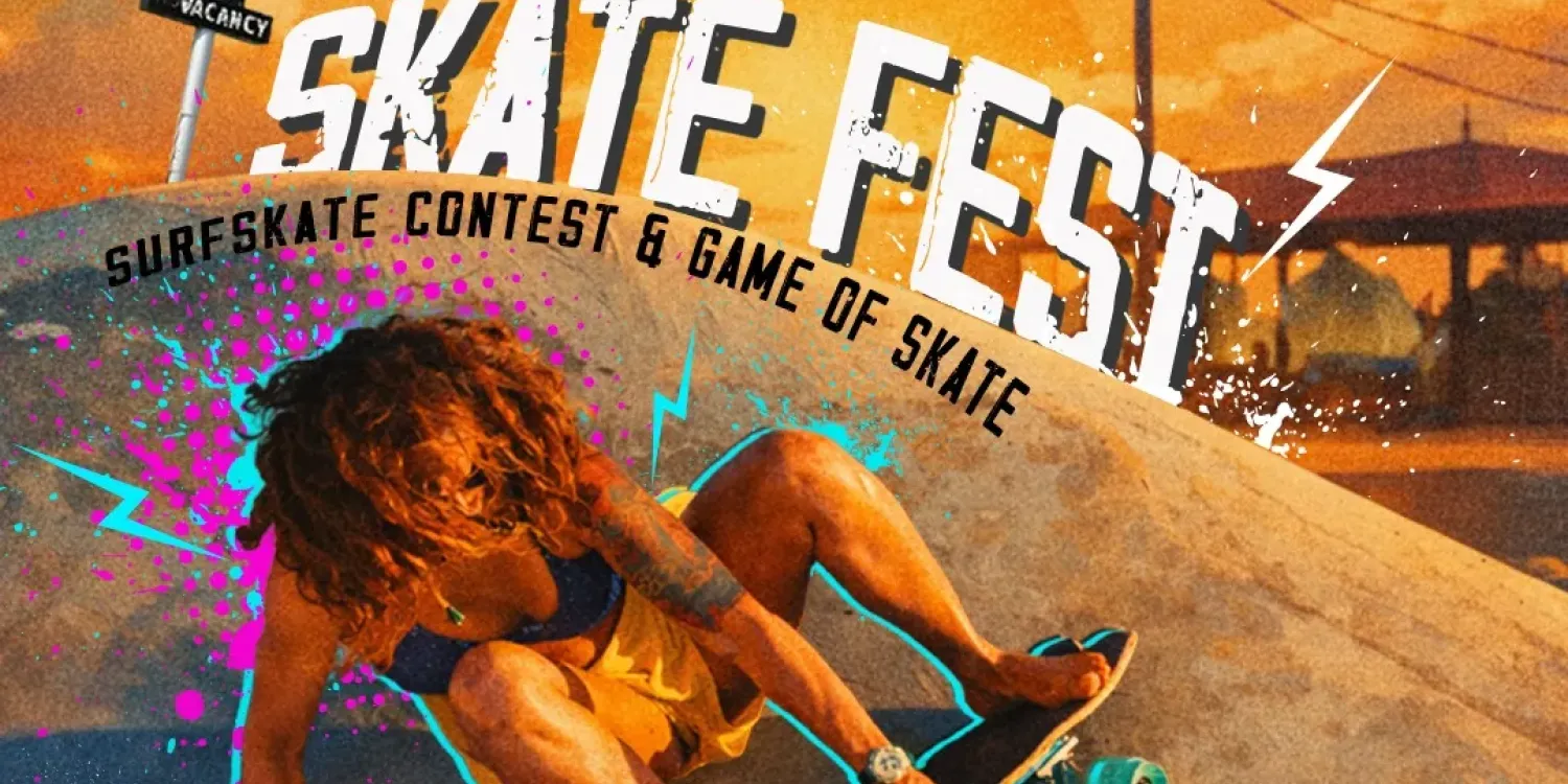 Caracol Skate Fest – Sábado 28 de marzo | Playa Caracol, Chame