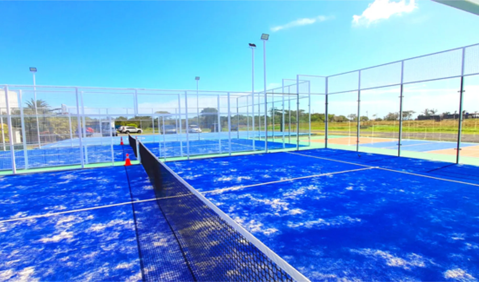padel court at playa caracol