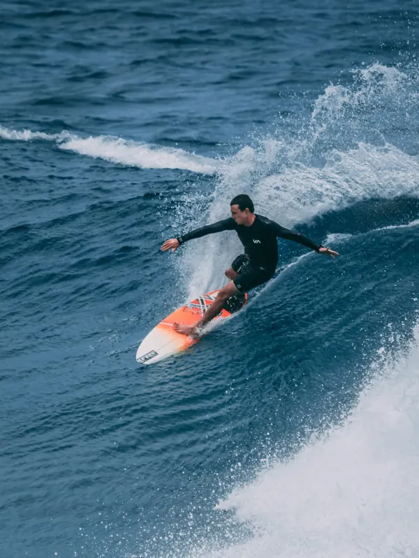 Surfing lessons at Playa Caracol